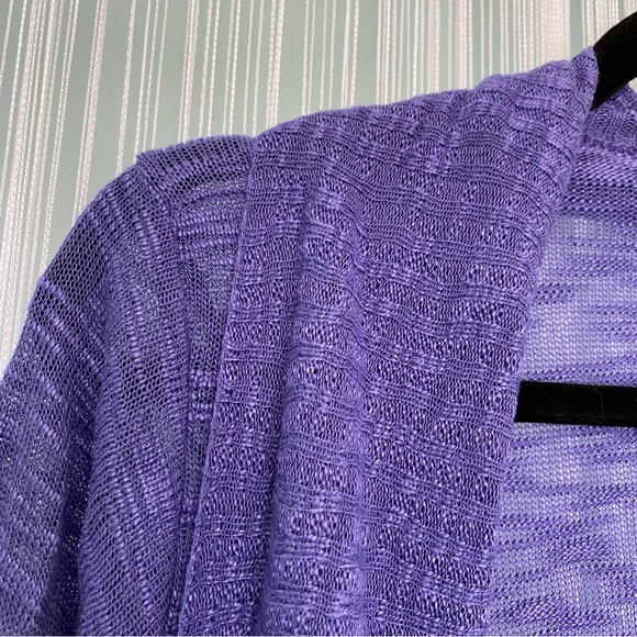 Seduction Purple Cardigan Size XS - Picture 5 of 16